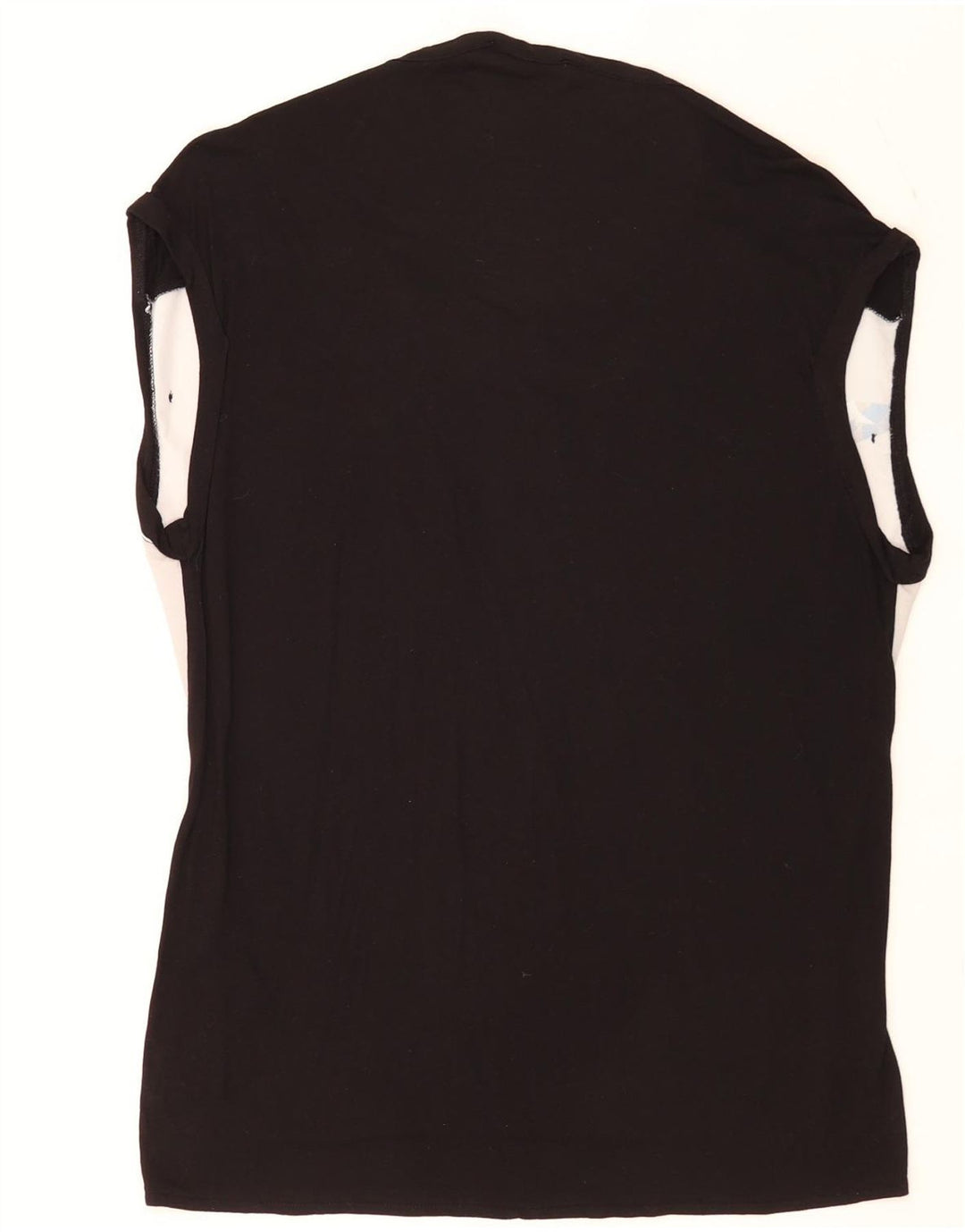 Bluză fără mâneci pentru femei Oasis UK 12 Medium Black Colourblock Viscose