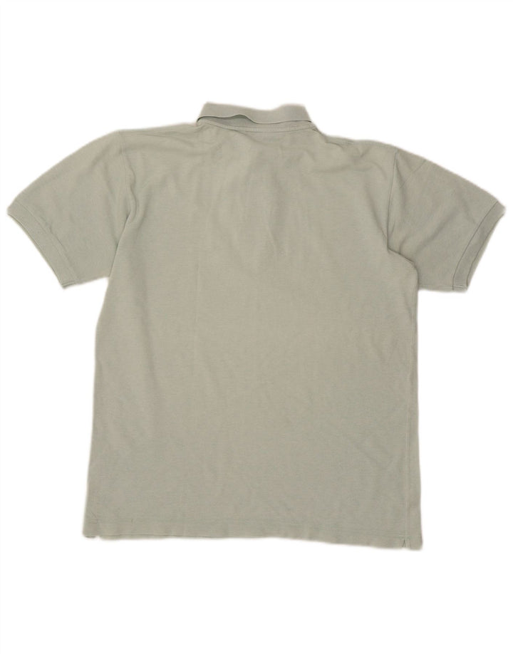 Cămașă polo pentru bărbați Kappa, bumbac albastru mediu