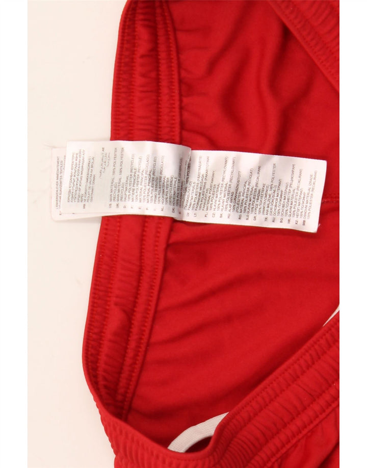 Pantaloni scurți sport pentru bărbați Adidas Aeroready, poliester roșu mediu