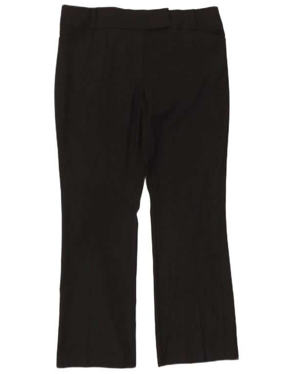 Pantaloni casual drepti pentru femei Marks & Spencer UK 16 Large W36 L31 Negru