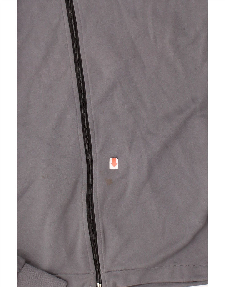 BRUGI Mens Tracksuit Top Jacket XL Grey Polyester Vintage Brugi and Second-Hand Brugi from Messina Hembry 