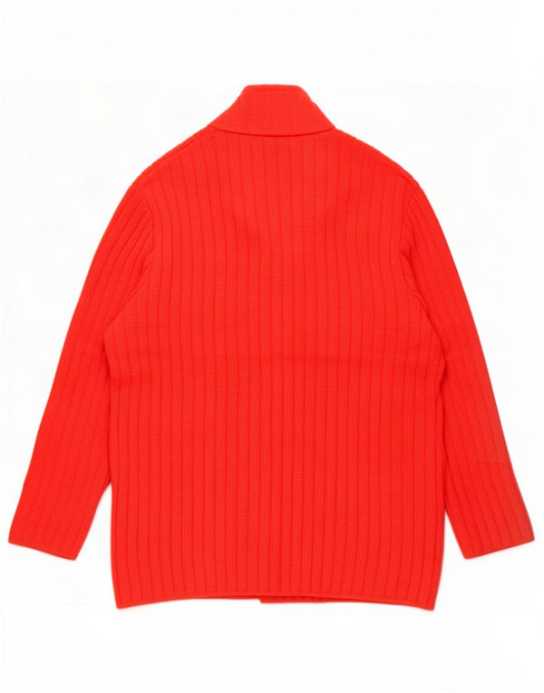 Pulover Cardigan Vintage pentru femei UK 16 Large Red