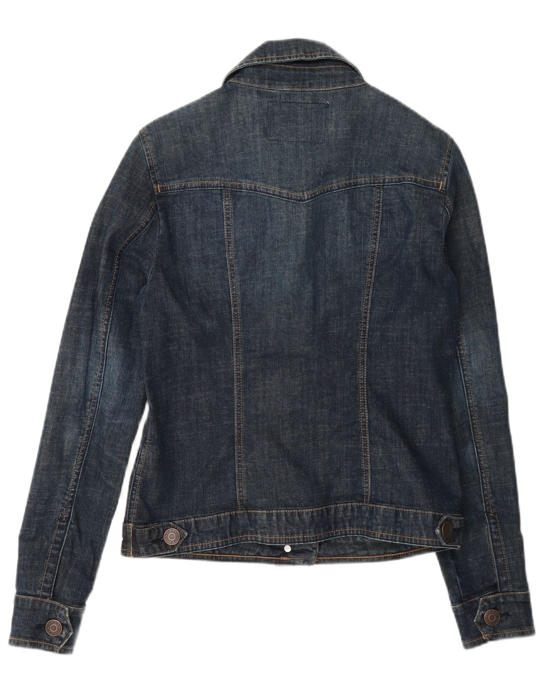 Jachetă de blugi pentru femei Guess UK 8, bumbac, albastru bleumarin