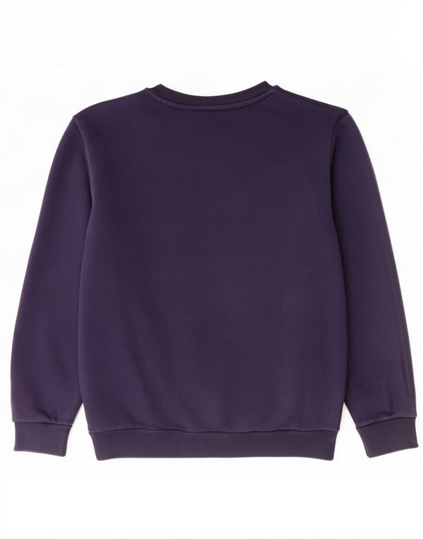 Hanorac grafic pentru bărbați Puma Jumper mic din bumbac bleumarin