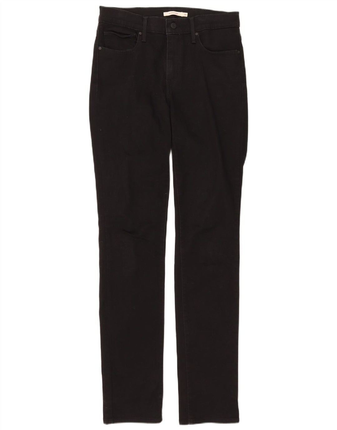 Blugi pentru femei Levi's Slimming Slim W31 L34 bumbac negru