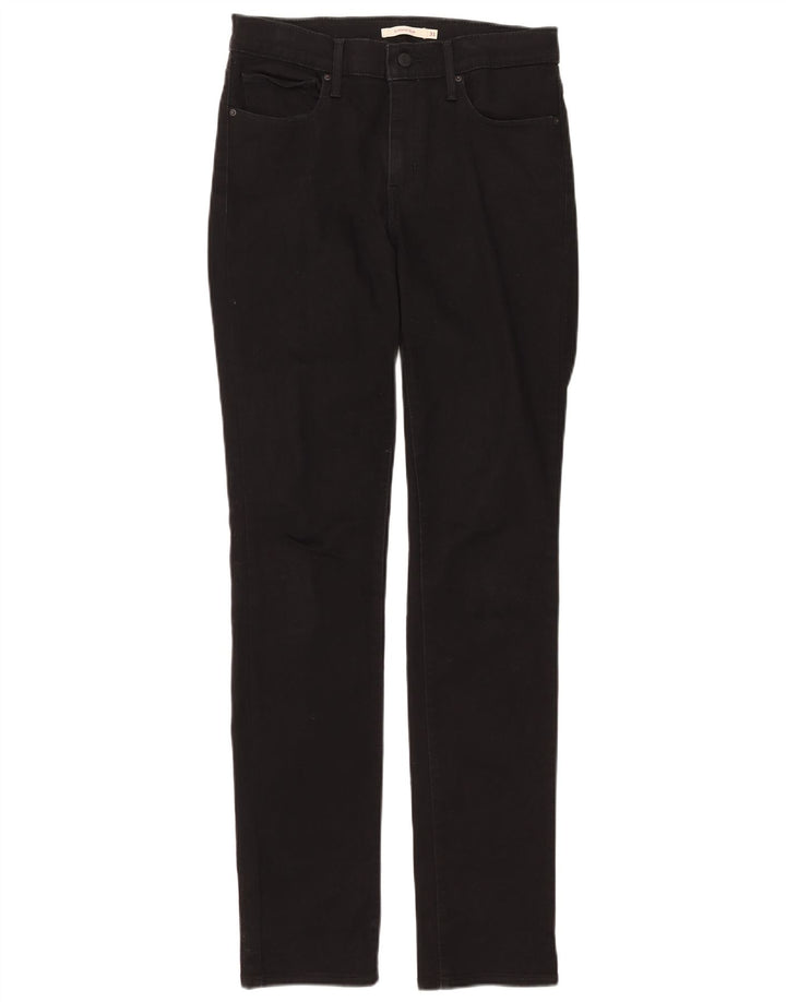 Blugi pentru femei Levi's Slimming Slim W31 L34 bumbac negru
