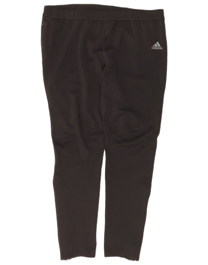 Pantaloni de trening Climacool ADIDAS pentru femei UK 20 2XL Poliester negru