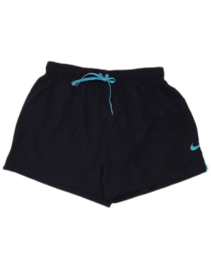 Pantaloni scurți de înot Nike pentru bărbați 2XL, poliester bleumarin