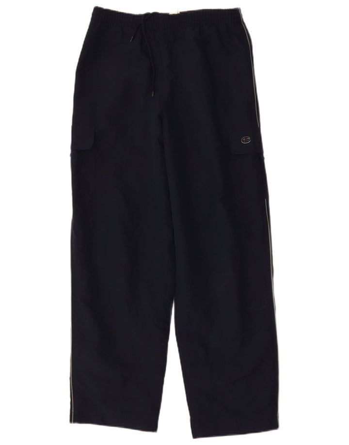 Pantaloni de trening cargo pentru băieți Champion 11-12 ani Poliester bleumarin