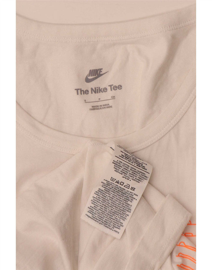 Tricou grafic Fila pentru bărbați Top mic Bumbac alb