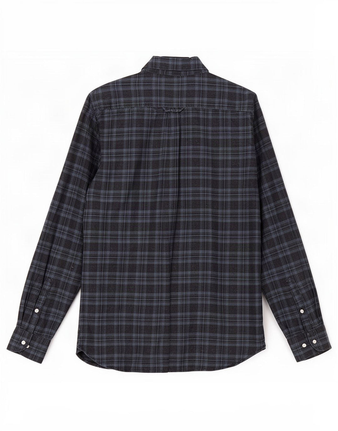 Cămașă de flanel pentru bărbați Superdry, bumbac cu carouri bleumarin mediu