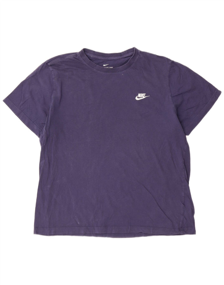 Tricou pentru bărbați Nike Top XL Bumbac bleumarin