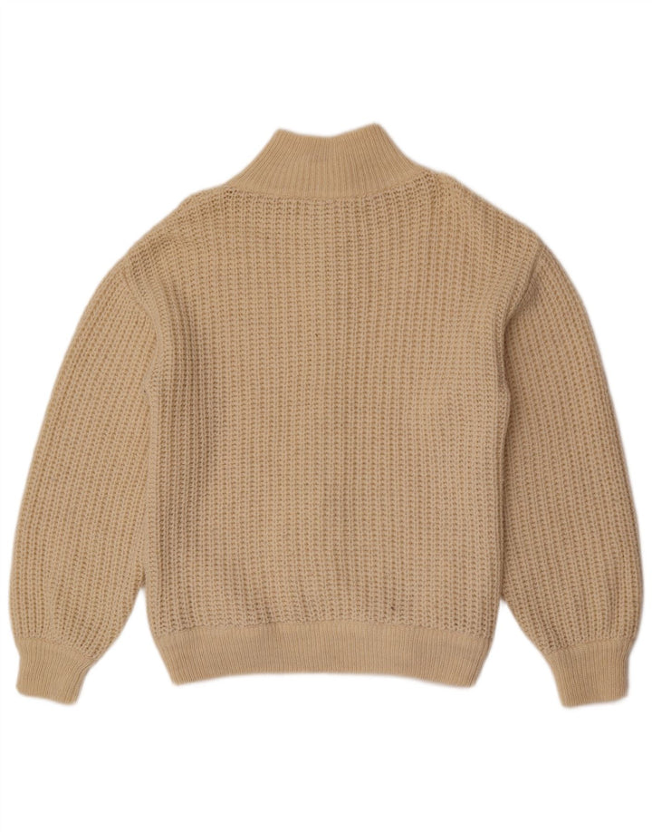 Pulover Cardigan Vintage pentru bărbați UK 38 Bej mediu
