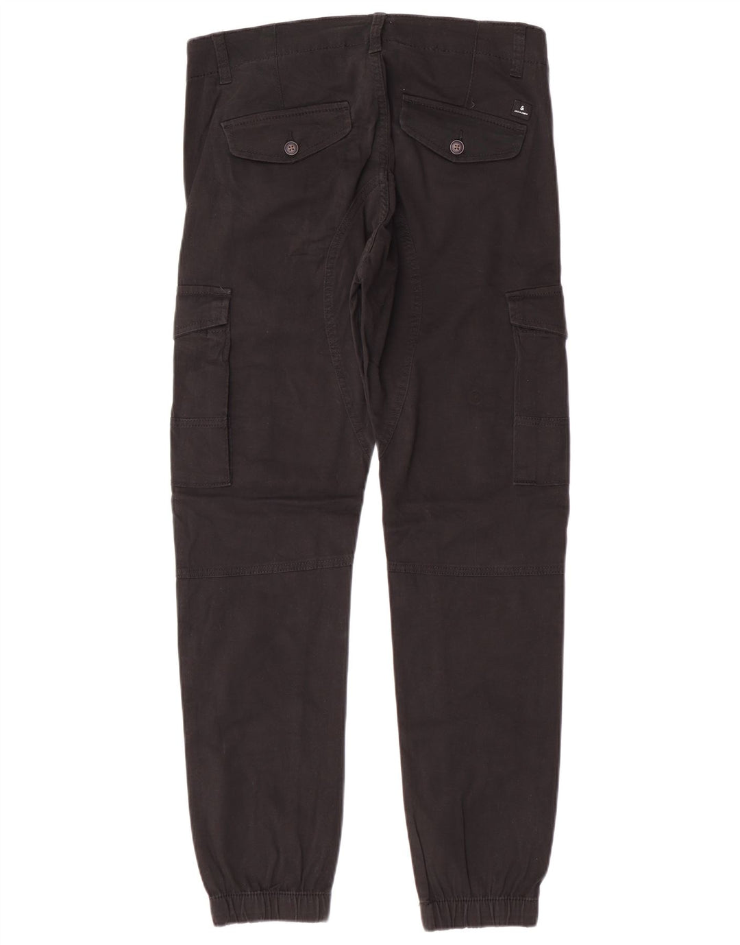 JACK & JONES Pantaloni cargo conici pentru bărbați Paul W31 L32, bumbac negru, clasici