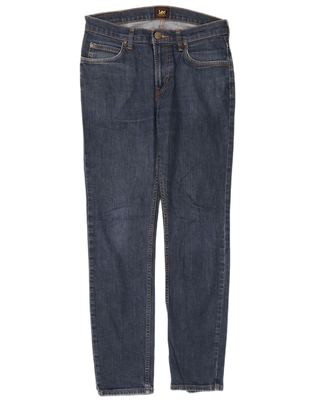 Blugi Lee Rider Slim pentru bărbați L30 L32 Bumbac bleumarin