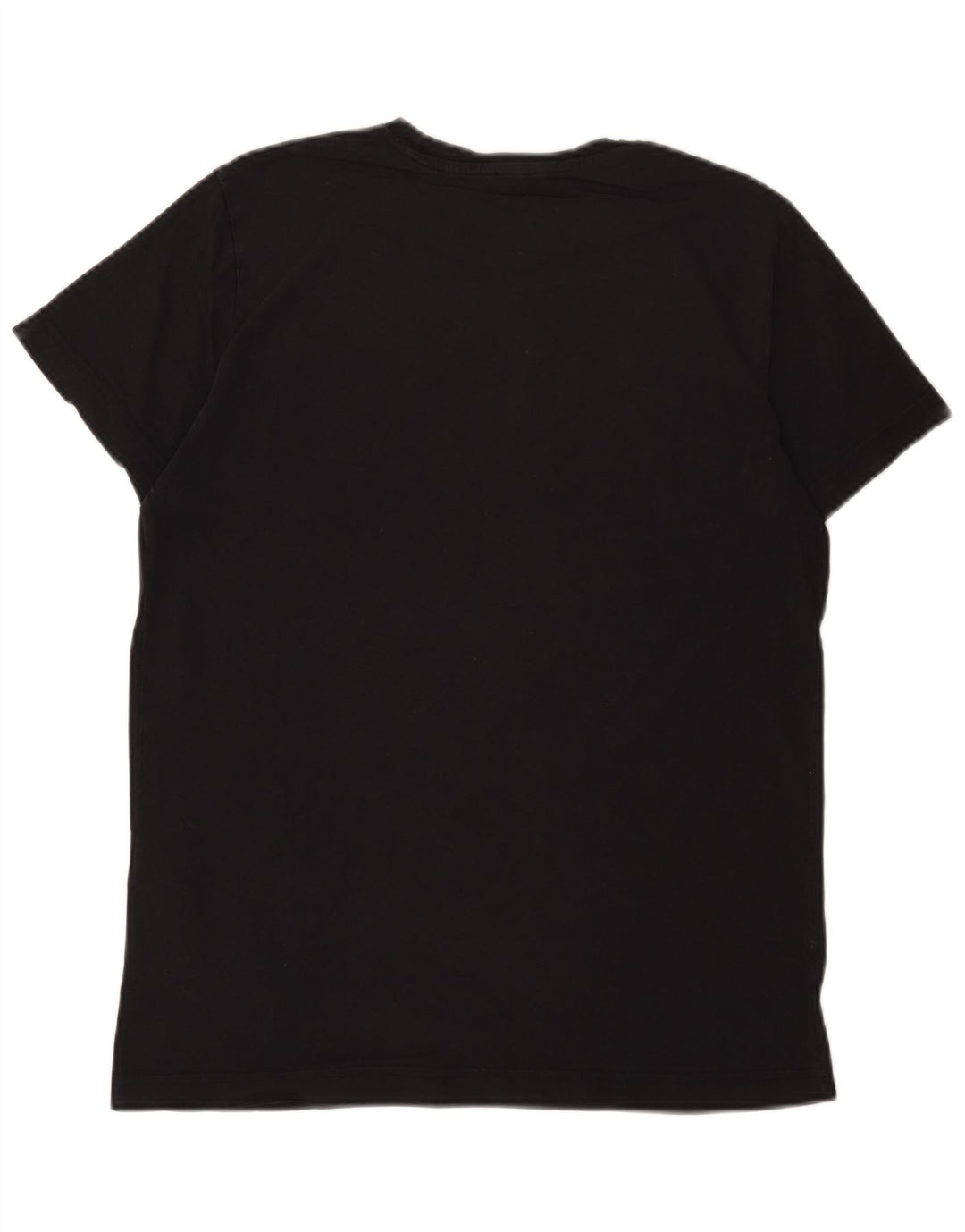 Tricou grafic pentru bărbați DIESEL Top mediu negru bumbac