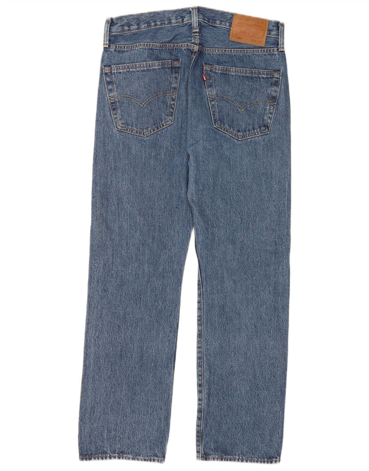 Blugi drepti pentru bărbați Levi's 501 W32 L30 albastru