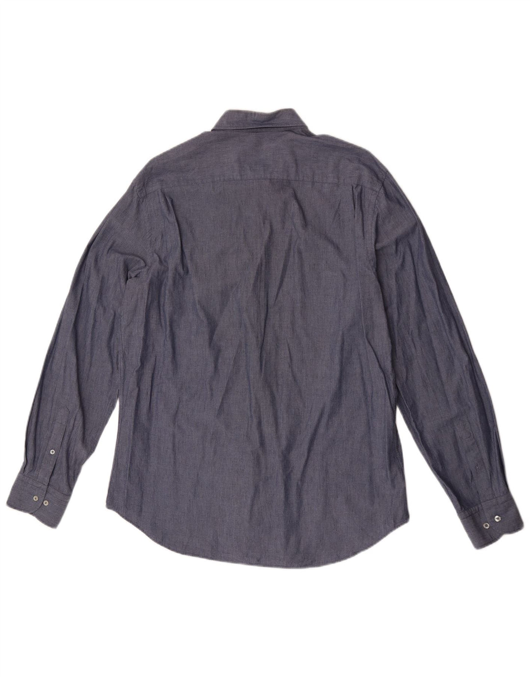 Cămașă Massimo Dutti pentru bărbați, mare, gri, bumbac