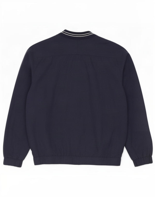 Jachetă Bomber Vintage pentru bărbați Mărimea 42 XS In Bluemarin