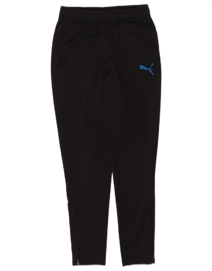 Pantaloni de trening Puma pentru baieti 9-10 ani negri
