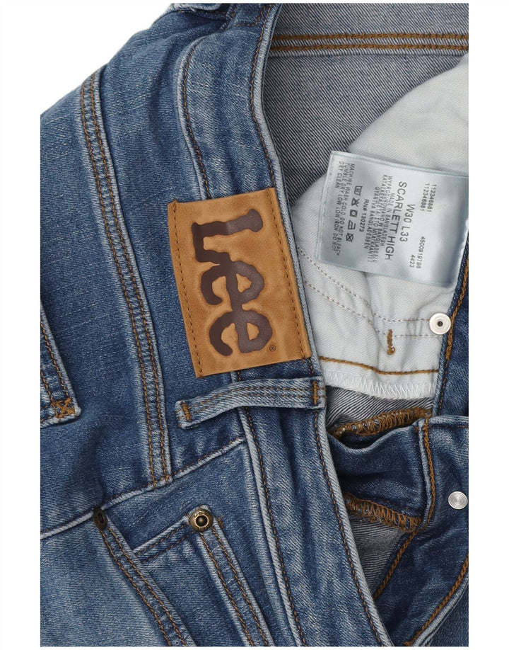 Blugi LEE Scarlett High skinny pentru femei W30 L31 bumbac albastru