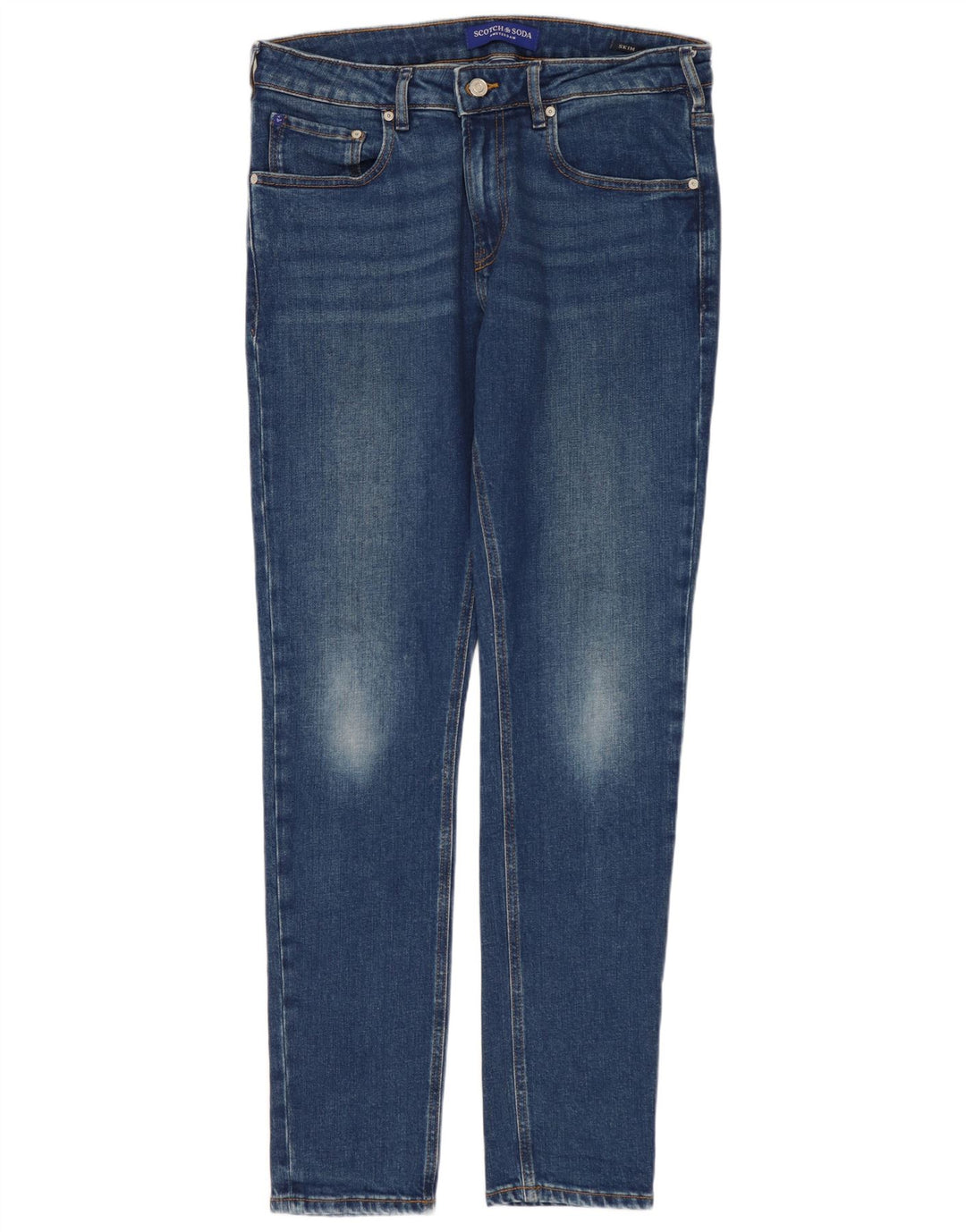 SCOTCH & SODA Blugi pentru bărbați Amsterdam skinny W32 L32 Bumbac albastru