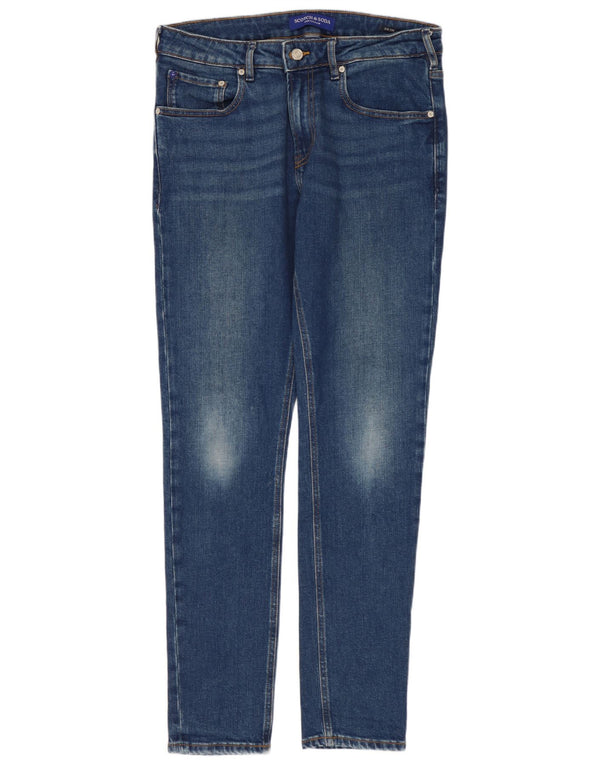 SCOTCH & SODA Blugi pentru bărbați Amsterdam skinny W32 L32 Bumbac albastru