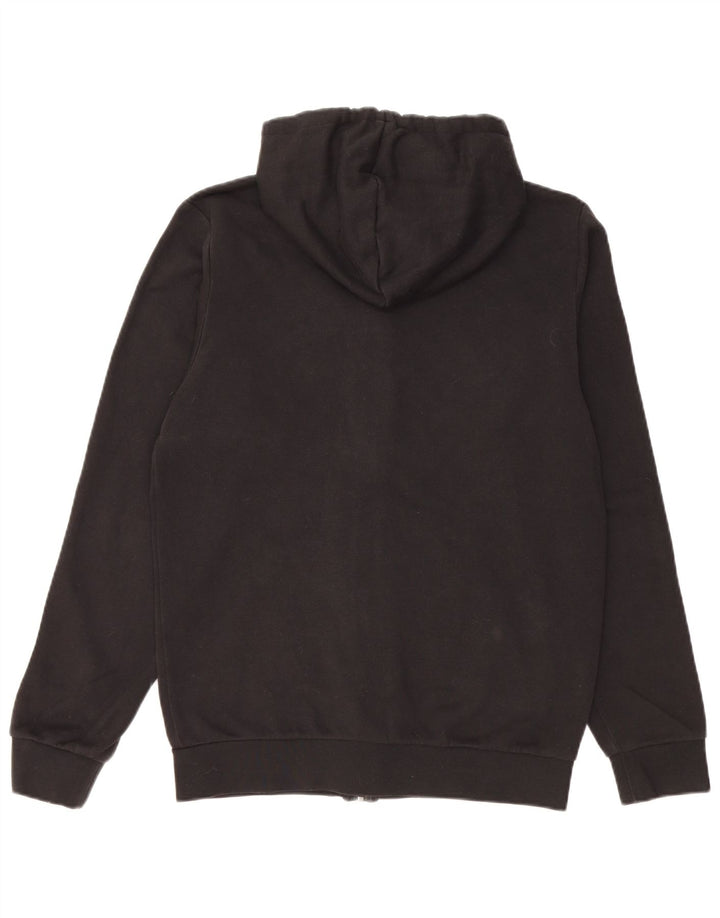 Pulover Adidas pentru bărbați, cu fermoar, bumbac, negru