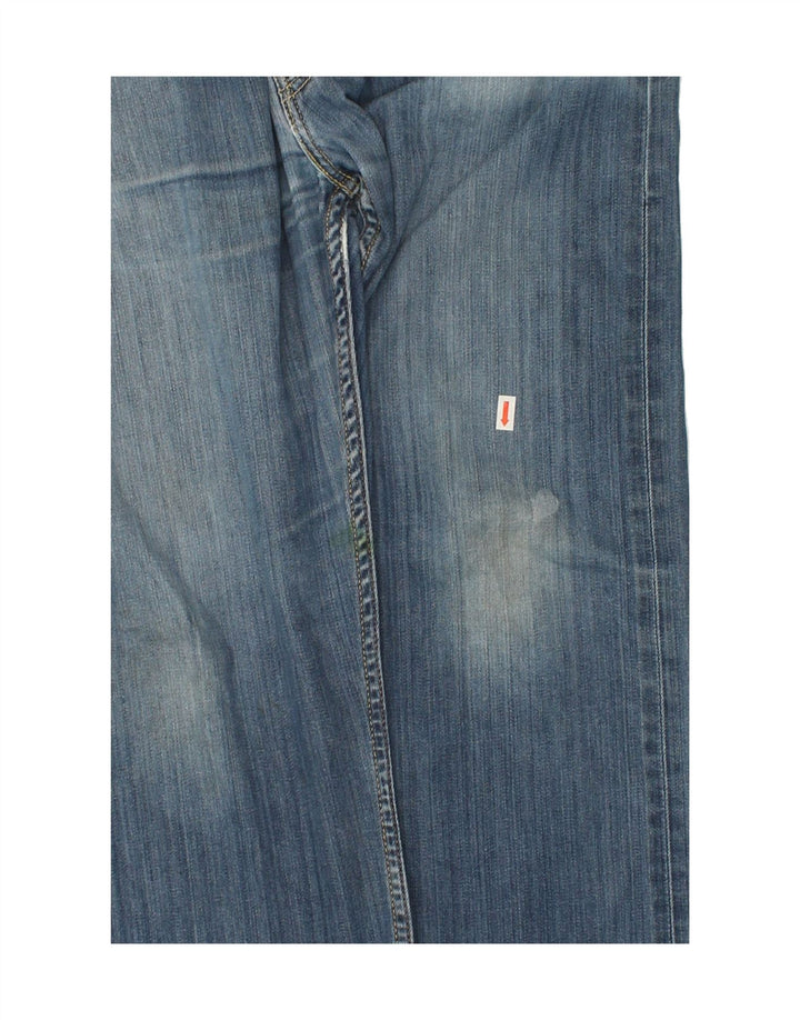 Blugi drepti pentru bărbați LEVI'S W38 L32 Bumbac albastru
