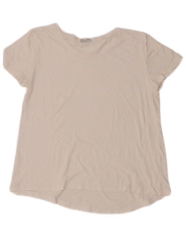 Tricou pentru femei Zara UK 14 Medium White
