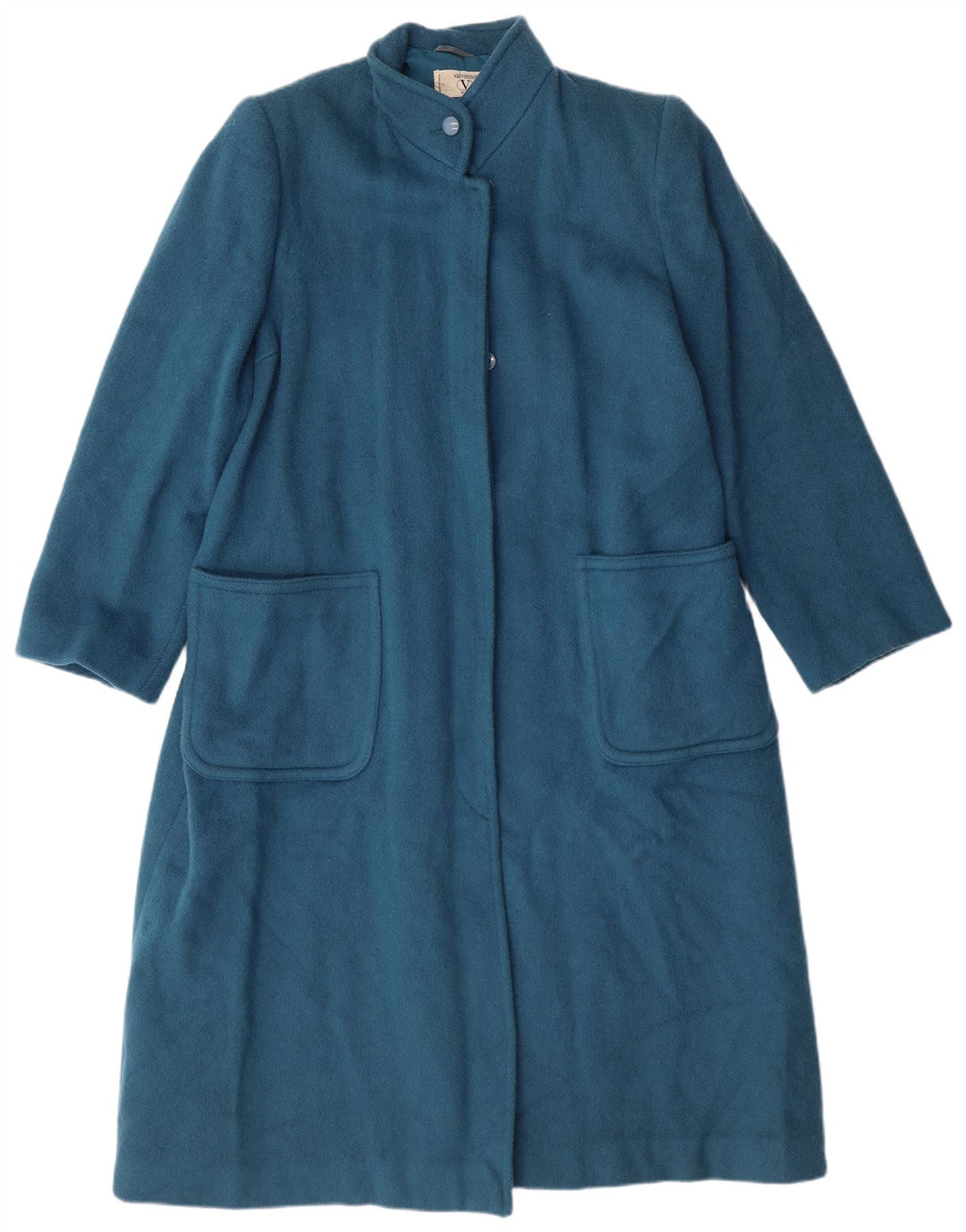 Palton Miss V Valentino pentru femei IT 44 Medium Blue Wool Classic