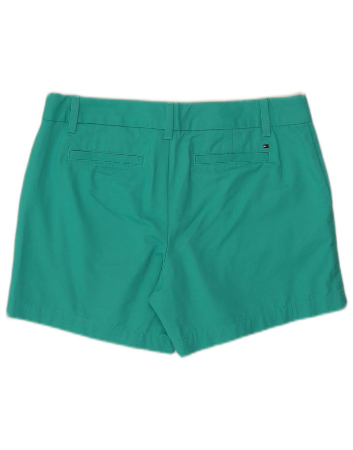 Pantaloni scurti chino Tommy Hilfiger pentru femei US 8 Medium W32 Bumbac verde
