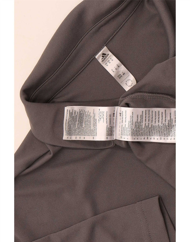 Tricou polo Adidas Aeroready pentru bărbați XL poliester gri