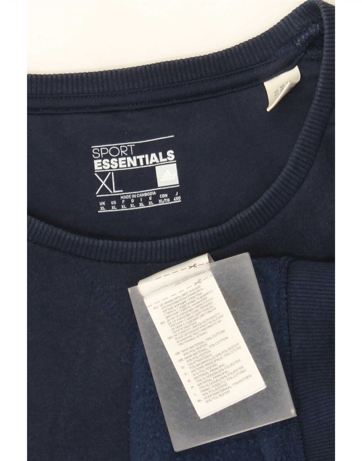 Hanorac pentru bărbați Adidas Jumper XL Bleumarin Bumbac