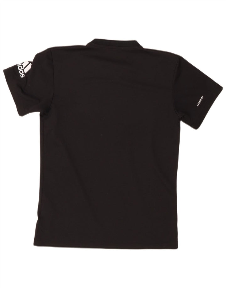 Tricou grafic ADIDAS pentru bărbați Top mic poliester negru