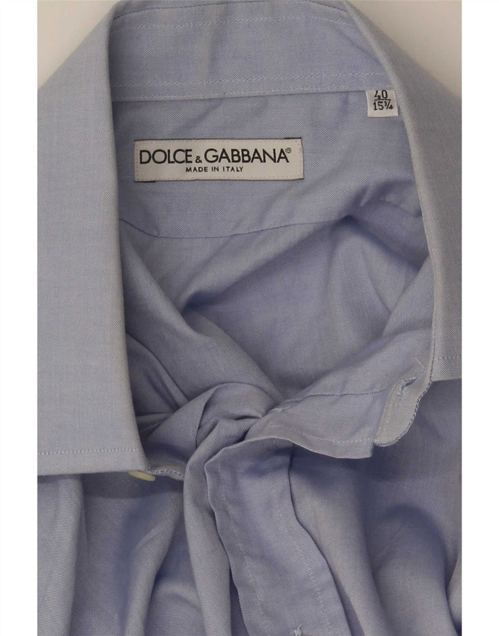 Cămașă pentru bărbați Dolce & Gabbana Mărimea 40 15 3/4 Albastru mediu