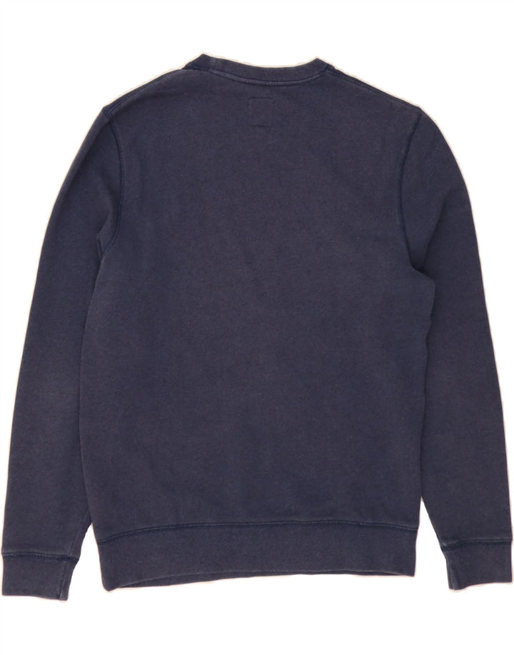JACK WILLS Mens Sweatshirt Jumper Medium Navy Blue Cotton Vintage Jack Wills and Second-Hand Jack Wills from Messina Hembry 