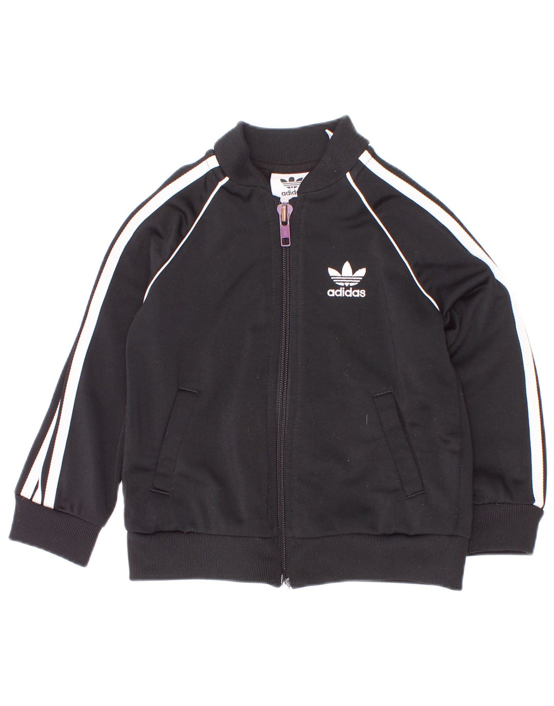 Adidas Baby Boys Trening Top Jacheta 9-12 Luni Poliester Negru