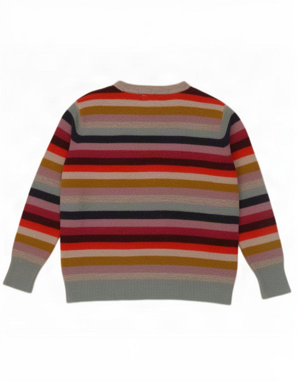 Pulover pentru femei Joules, cu gât de barcă, Marea Britanie 14, cu dungi mari, multicolore