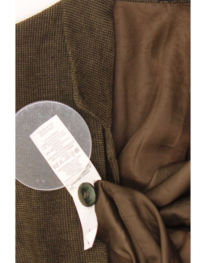 Marks & Spencer pentru femei St. Michael Blazer Jacket UK 16 Large Green