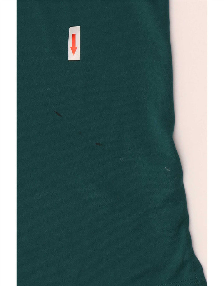 Tricou polo Adidas pentru bărbați, poliester verde mare
