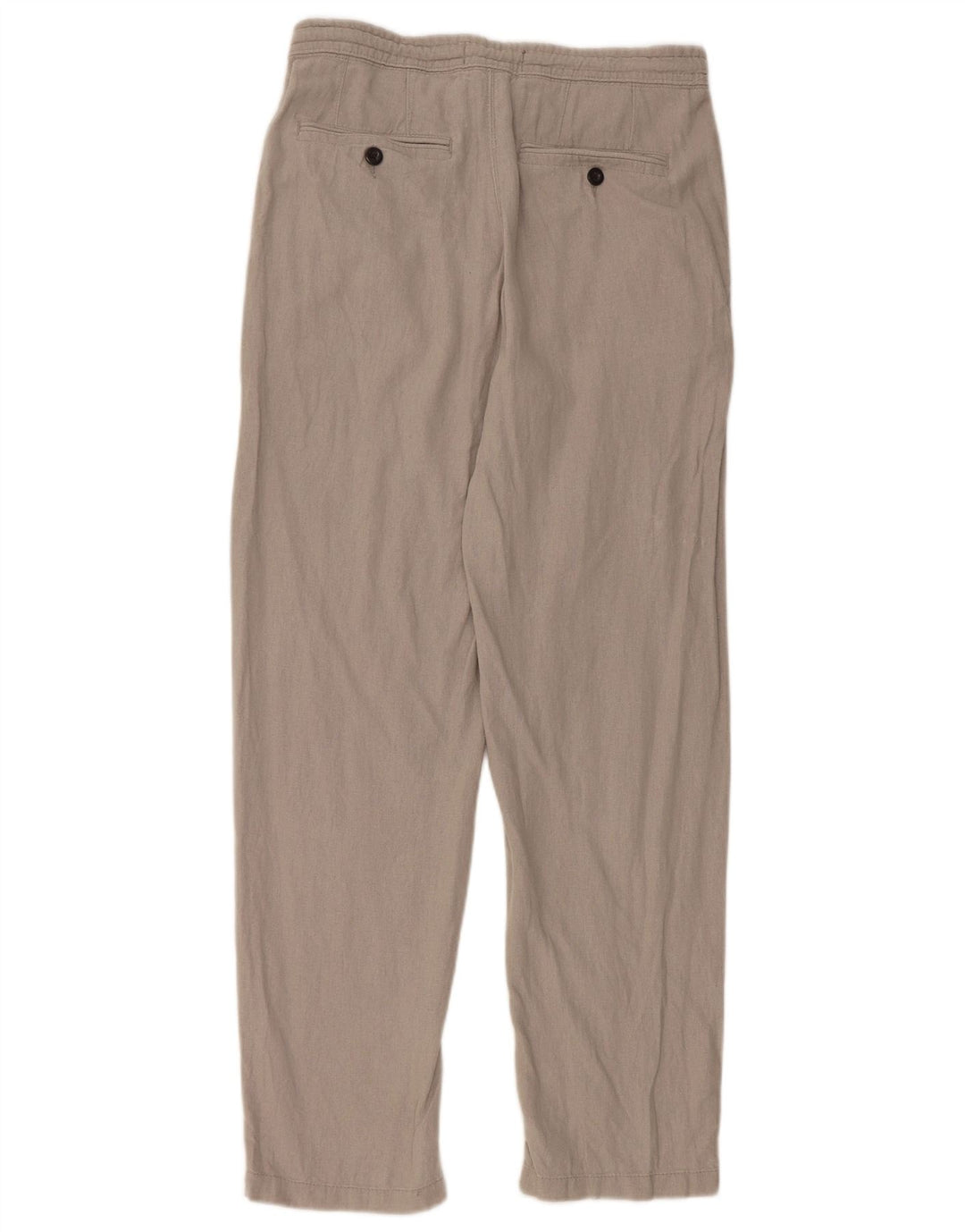 Marks & Spencer Pantaloni chino obișnuiți, drepti, pentru femei, L30 L31, in gri