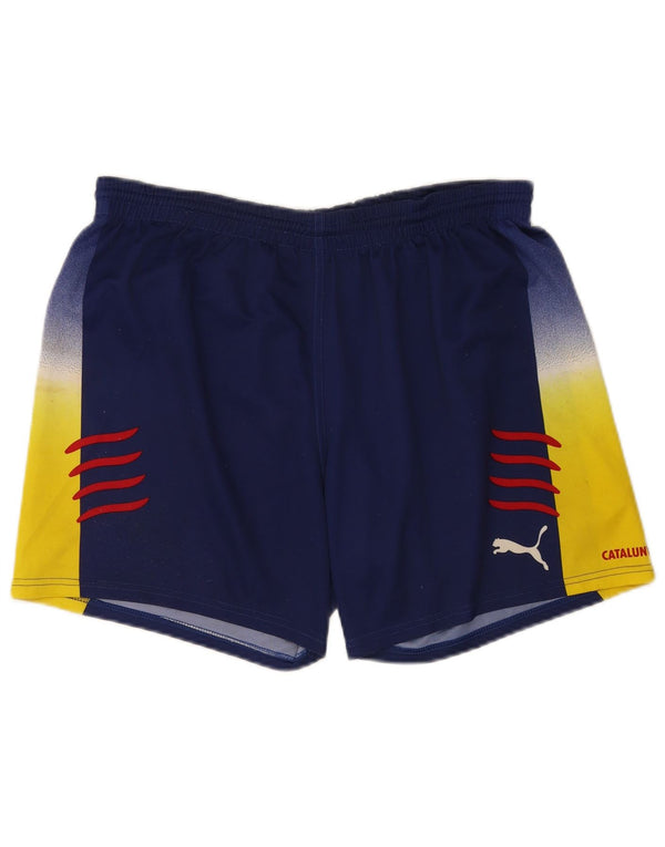 Pantaloni scurți sport Puma pentru bărbați, XL, albastru, bloc de culoare