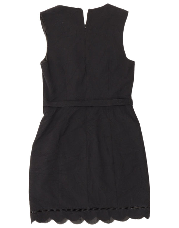Rochie Oasis pentru femei, fără mâneci, poliester negru mediu UK 12