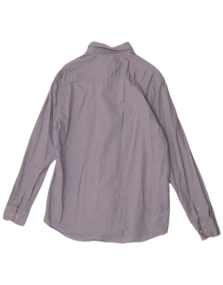 Cămașă Massimo Dutti pentru bărbați XL Bumbac Albastru