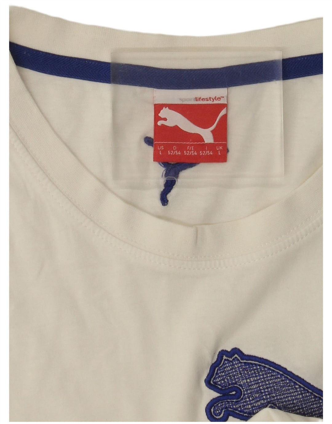 Tricou grafic Puma pentru bărbați Top Large White