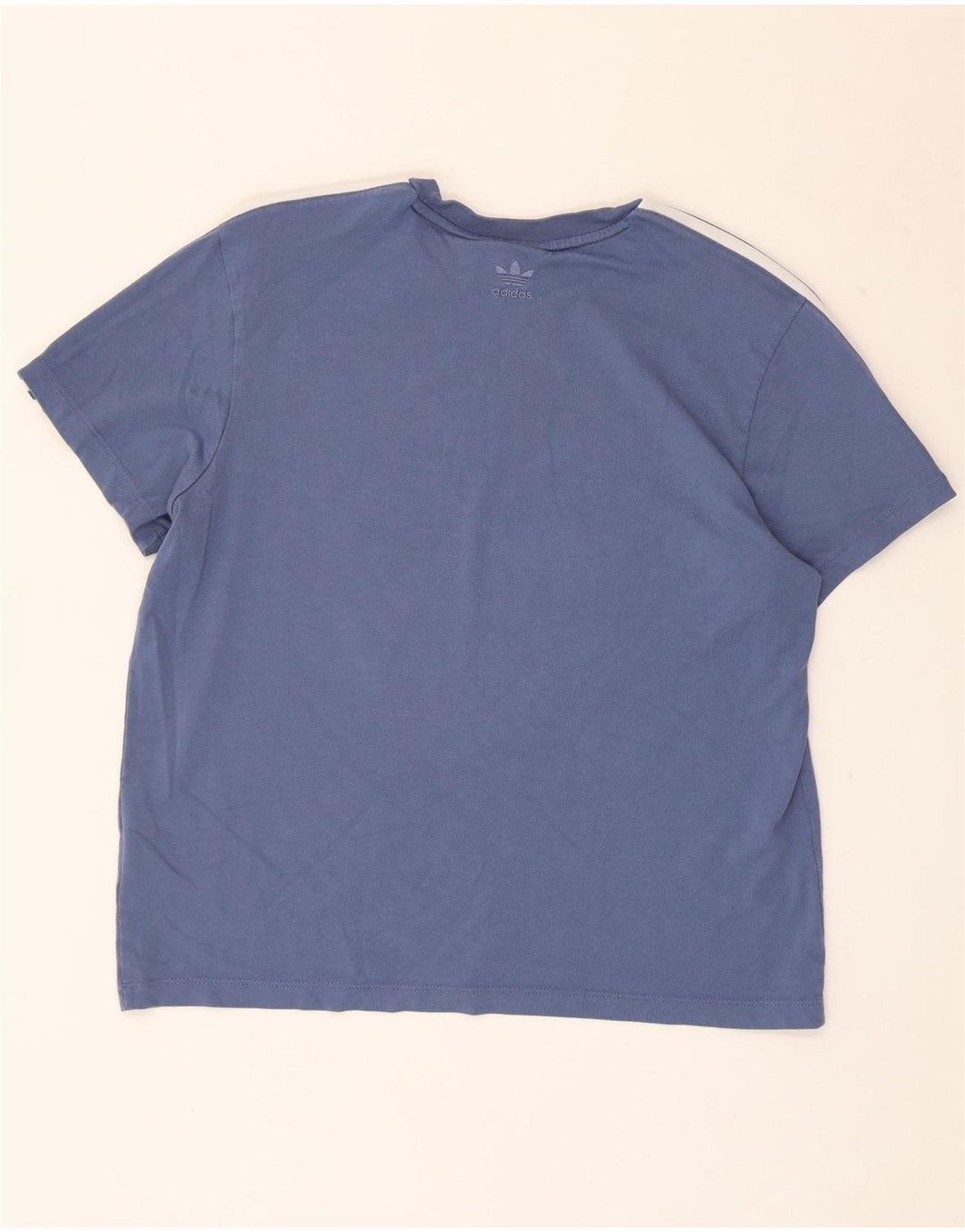 Tricou grafic Adidas pentru femei Top UK 14 Medium Blue Bumbac