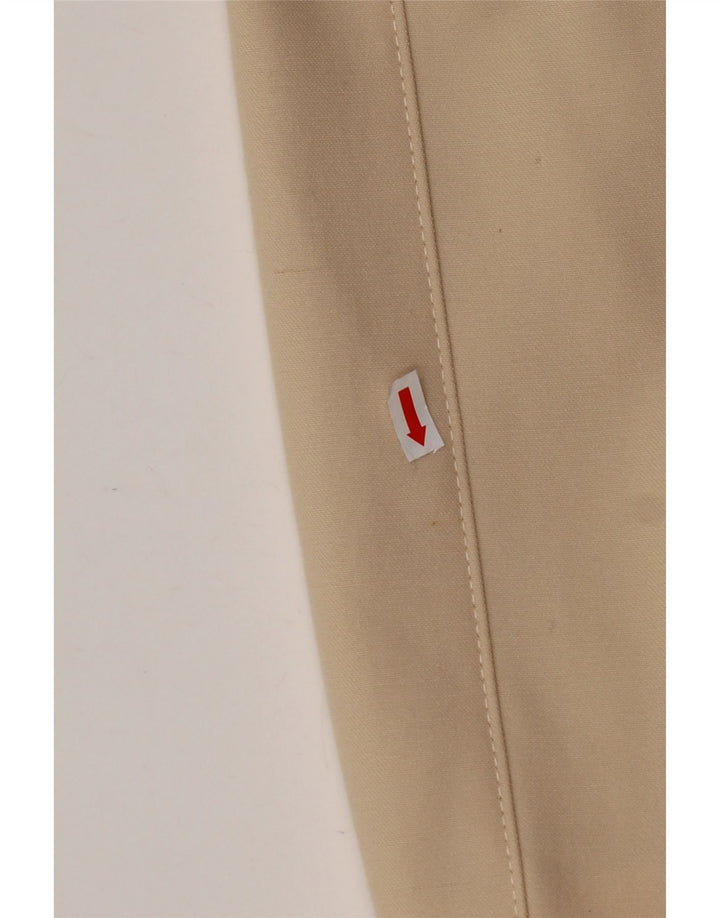 Jachetă RALPH pentru femei, cu 4 nasturi, UK 16, mare, bej, lână virgină