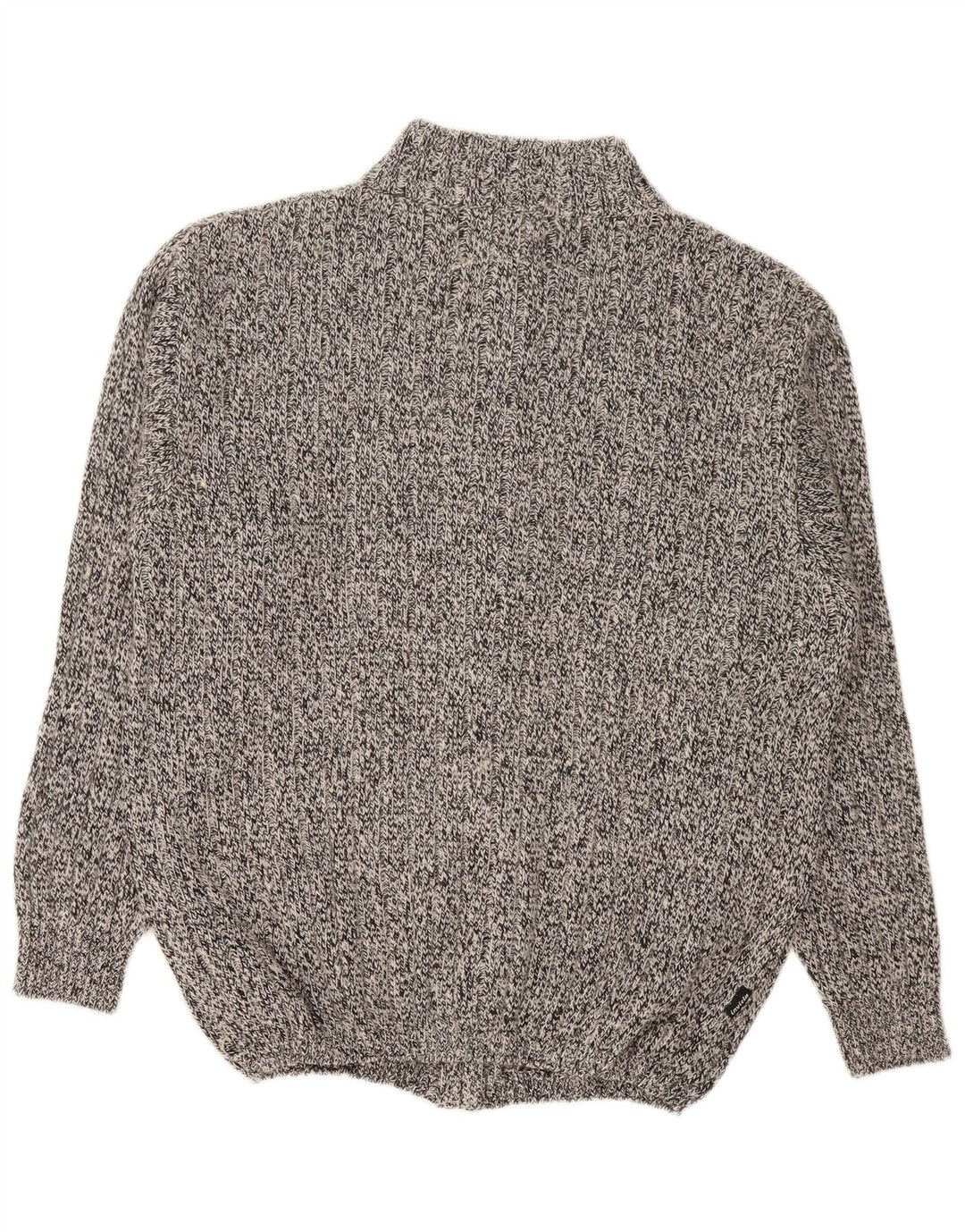 Pulover cardigan pentru bărbați Invicta, mare, gri bumbac cu pete