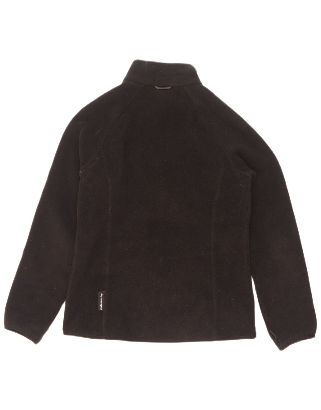 Jack Wolfskin pentru femei Liner Fleece Jacket UK 8/10 Poliester negru mic